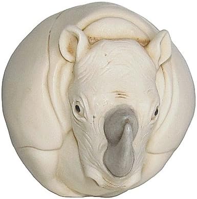 Harmony Kingdom - Roly Polys "Roseanne - Hard Body" Rhino Figurine