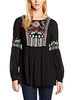 PEACE&LOVE BY CALAO Blusa (Negro)