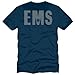 Reflective EMS Navy Blue Moisture Wicking Duty T-shirt