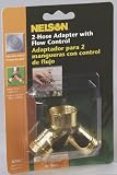 ACE TRADING-GILMOUR 915 GREENLAWN HOSE Y CONNECTOR WITH SHUT-OFFS (PACK OF 12)