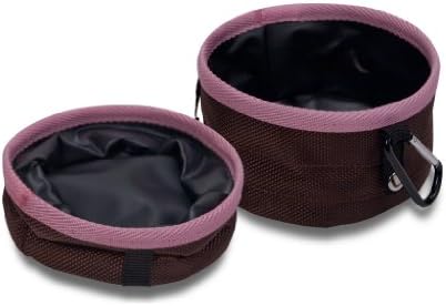 Collapsible Travel Bowl, Mocha Small
