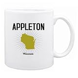 New  Appleton Usa State - Star Light  Wisconsin Mug Usa City
