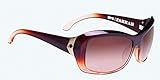 Spy Optics Women's Farrah Peach Blossom Wrap Sunglasses,Peach,54 mm