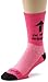 SockGuy Men's I'm With Awesome Socks, Pink, Large/X-Large