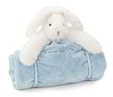 Bunnies by the Bay Snuggle Me Blanket in Blue