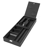 Wolf Designs Black Two Piece Watch Case with Valet #4587027