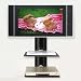 Eclipse Black 2 Shelf Component DVD Cable Box Wall Mount LCD LED Plasma