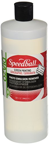 Speedball 4558 Diazo Photo Emulsion Remover, 32 oz. Capacity, Opaque