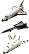 InAir Space Aircraft 3-pc Set - Assortment