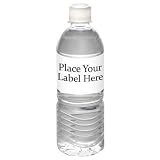 Custom Labeled Bottled Water - 16.9 oz.