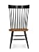 International Concepts 1C57294 - Madison Park Spindleback Dining Chair in Black/Cherry