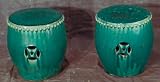 LI9057-Chinese Porcelain Garden Stool, Antique, Beijing China, Porcelain (Ci), Antique Asian Decor: