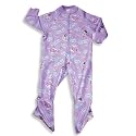 Buster Brown - Toddler Girls Blanket Sleeper with Feet, Lavender, Pink, Blue