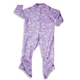 Buster Brown - Toddler Girls Blanket Sleeper with Feet, Lavender, Pink, Blue