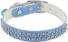 Kakadu Pet Rodeo Drive Rhinestone Dog or Cat Collar with Bell, 1/2