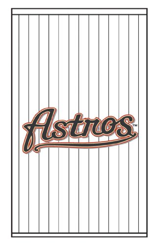 Roller Shades MLB Houston Astros Jersey Logo - Stripe Background 0561_0005