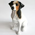 Hunde-Figur Jack Russell Terrier sitzend