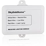 SkylinkHome MD-318 Remote Controllable Wireless Lighting Wire-In On / Off / Dimming Module Light Receiver for Home Automation Control