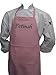 CHEFSKIN Personalized Embroidery Apron Choose Color and Name (Children Small) White