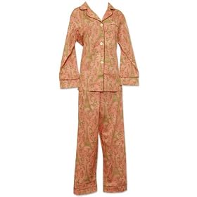 Buy Bedhead Eiffel Tower Pink Pique Cotton Pajama by BedHead