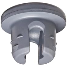 Wheaton 224100-192 Rubber 20mm Stopper with 2-Leg Lyophilization, Gray Chlorobutyl-Isoprene blend/50 (Case of 1000)