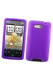 Silicone Skin PURPLE Rubber Soft Cover Case for HTC ARIA (AT&T) [WCP63]