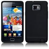 Accessory Master- noir Housse étui en silicone pour Samsung Galaxy S2 I9100