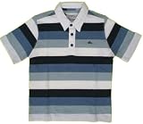 Quiksilver Boys White and Blue Stripe Steady Shirt 2T