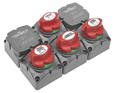 BEP 717-100A Battery Distribution Cluster, 100A VSR, Twin Engine