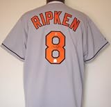 Cal Ripken Jr. Autographed Baltimore Orioles Away (Grey) Majestic Jersey