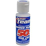 Team Associated 5435 50 Weight Silicone Shock Oil, 2-Ounce