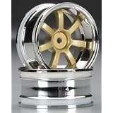 3320 Rays Gram Lights 57S-PRO Chrm Gld 6mm Offset (2) by Hpi Racing