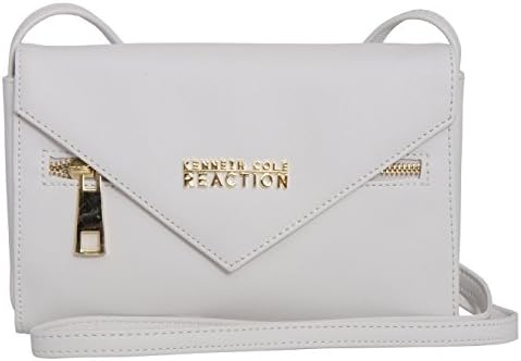 Kenneth Cole Reaction KN1608 Flap Mini Post It Cross body bag (WHITE)