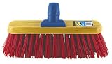 STIFF PVC FIBRE YARD BROOM