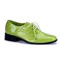 Herren Halbschuh im Kroko-Design - Funtasma Loafer-17 Limegrün