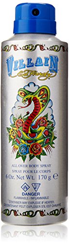 Ed Hardy Villain All Over Body Spray, 6 Ounce