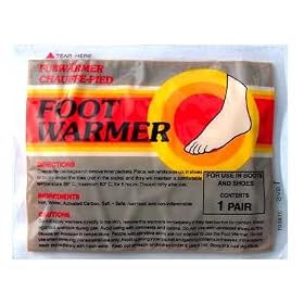 Mycoal instant foot warmers - 6 twin packs