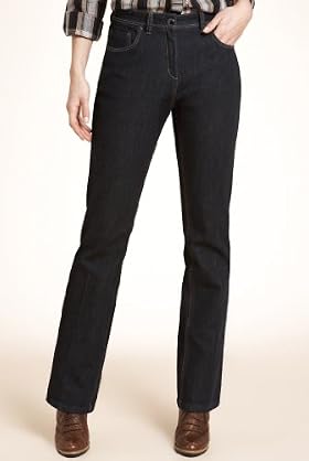 Autograph Flat Front Skinny Denim Jeans