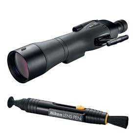 Nikon NKN8314KIT Prostaff 16-48 X 65 mm Spotting Scope Outfit and Lens Pen Pro Cleaning Kit