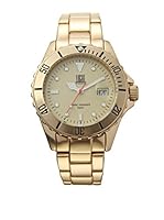 Light Time Reloj Alluminium Dorado Viejo