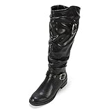 White Mountain 'LAUNCH' Women's Boot, Black Wide - 7 W