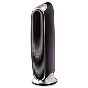Honeywell® Oscillating Tower Air Purifier w/Permanent IFD Filter, 186 sq. ft. room capacity