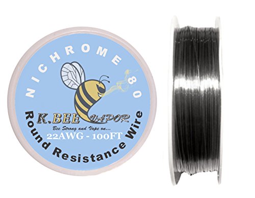 Genuine Kbee's Nichrome 80 Series 22 Gauge Resistance Wire - 100ft