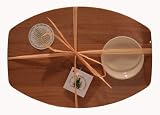Out of the Woods of Oregon Single Bread and Oil Board with White Dipping Bowl