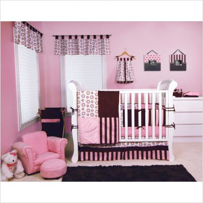 Bundle-02 Bubblegum Crib Bedding Set product image