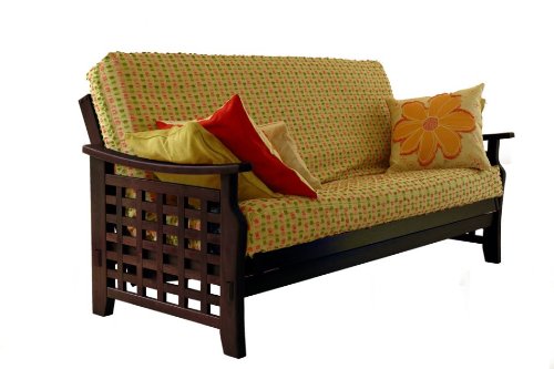 Dark Cherry Full Size Manila Futon