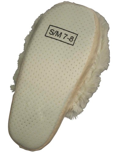 Cozeez Critters - Ladies Panda Slipper, White 32443-S/M