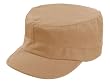 Khaki Poly / Cotton Twill BDU Patrol Cap
