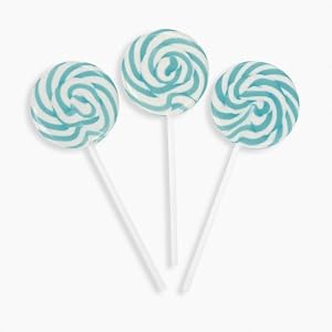 Aqua Blue Swirl Pops Aqua Blue Swirl Pops