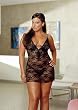 Plus Size Lace Sleepwear Babydoll